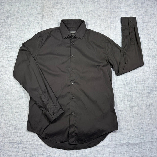 ZARA MAN® Black Slim Fit Formal Shirt(L)
