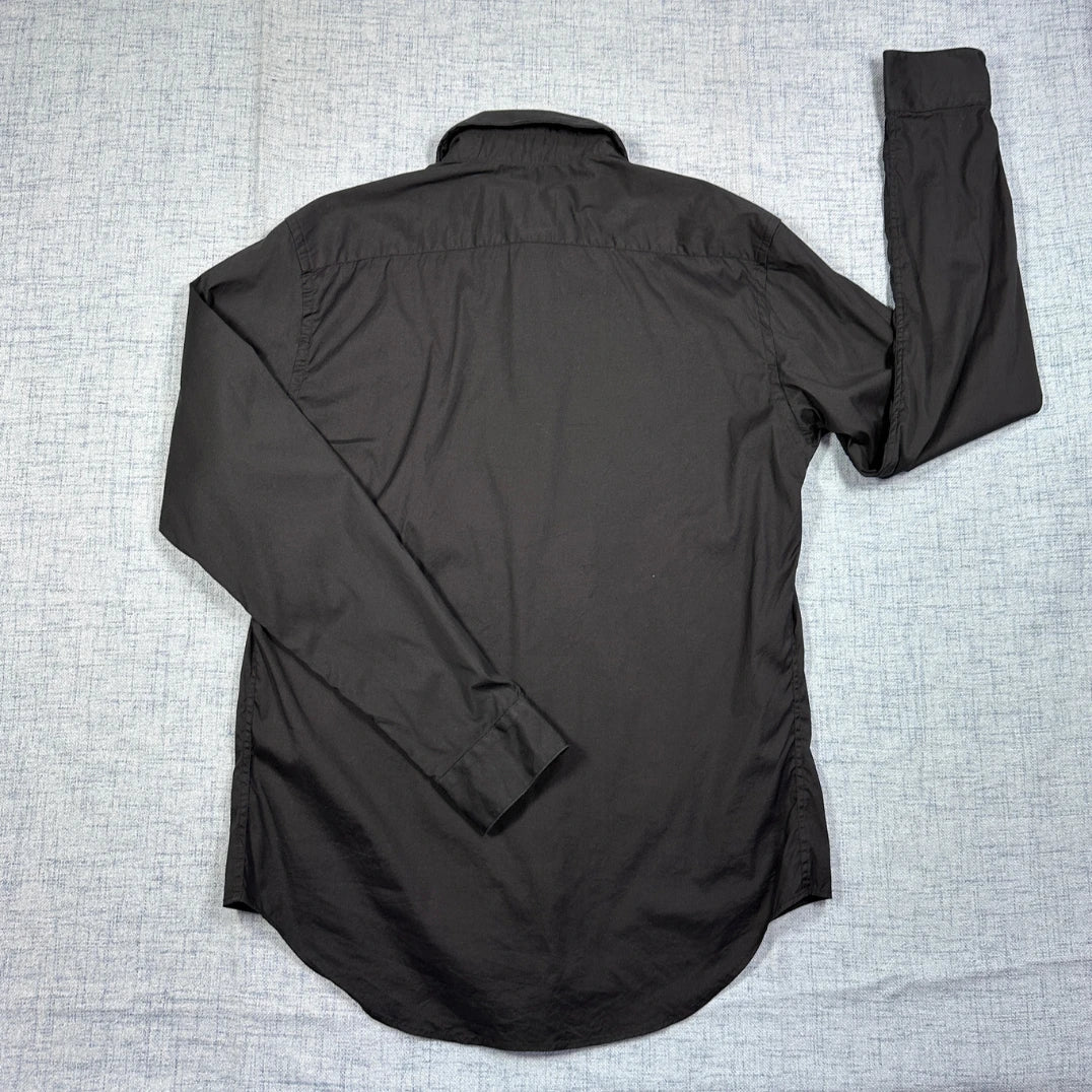 ZARA MAN® Black Slim Fit Formal Shirt(L)