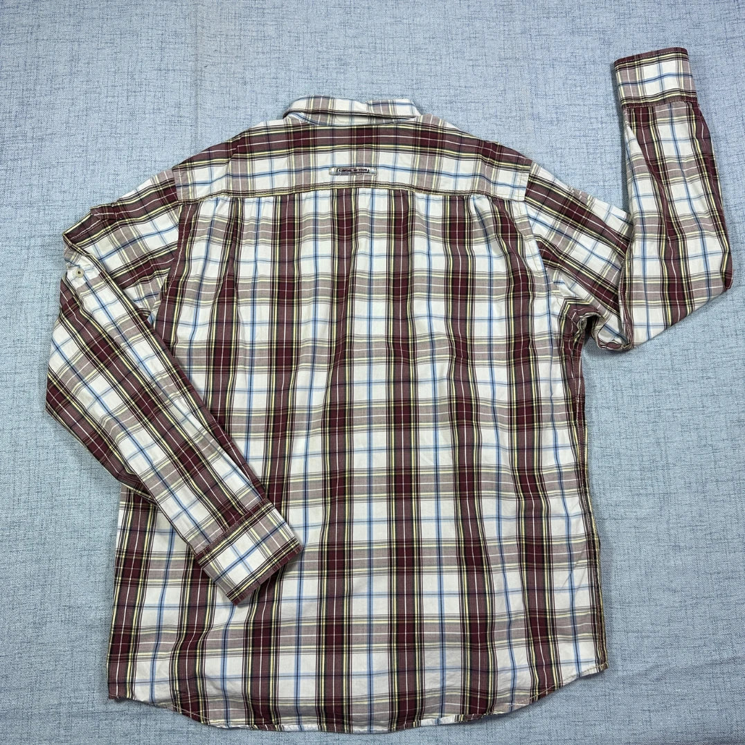 Camel Active® Multi-Color Plaid Utility Shirt(XL)