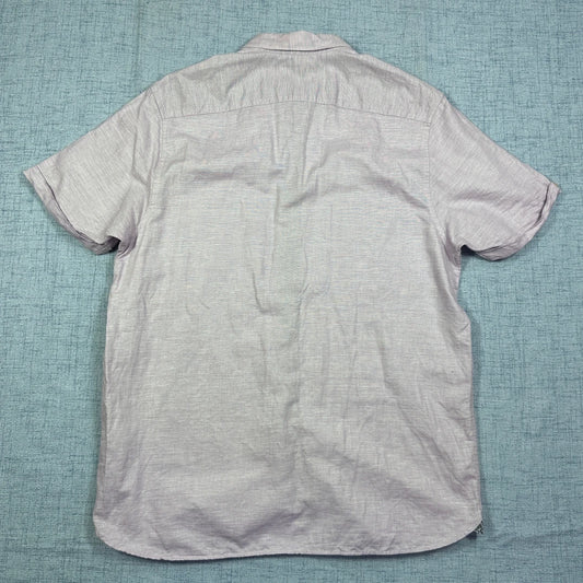 Ted Baker® Light Pink Short Sleeve Casual Shirt(L)