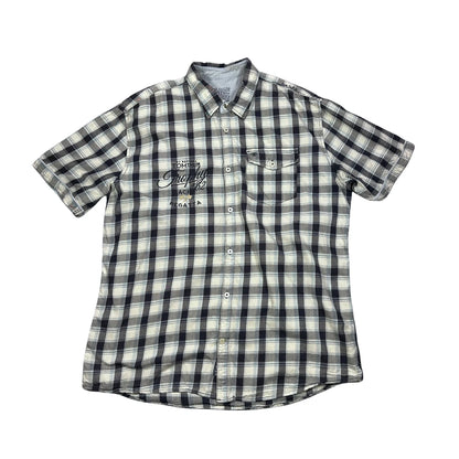 Tom Tailor® Grey Plaid Casual Shirt(XL)