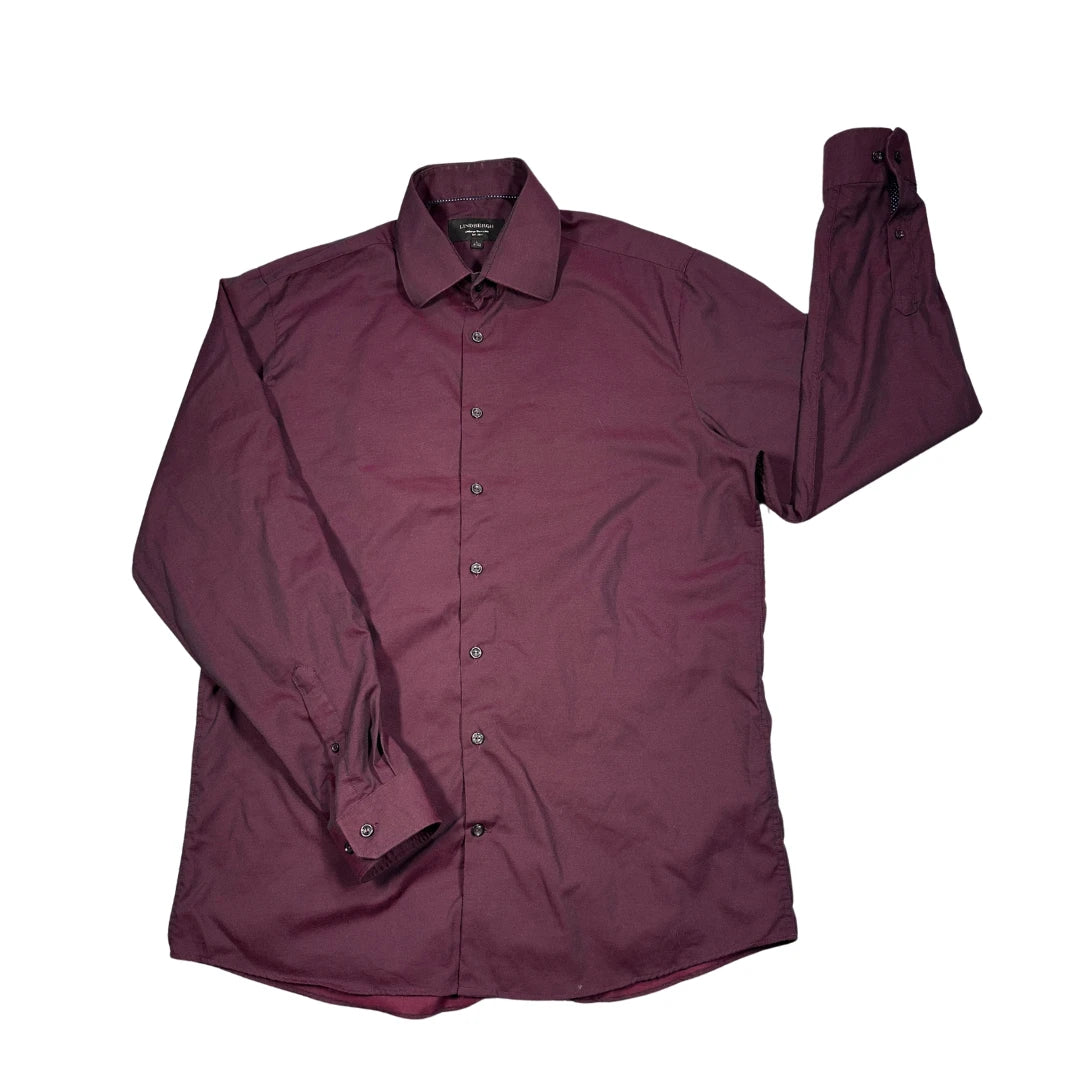 Lindbergh® Burgundy Formal Dress Shirt (L)