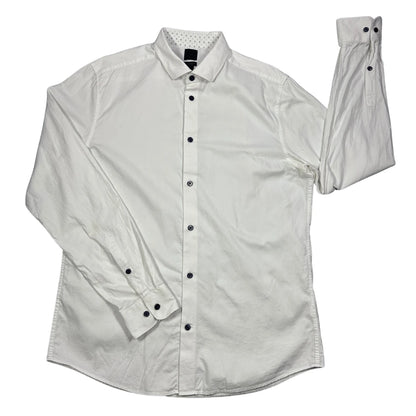 H&M® White Slim Fit Formal Shirt (L)