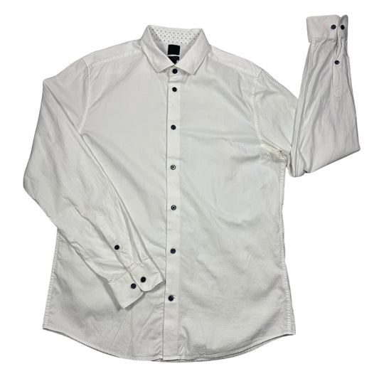 H&M® White Slim Fit Formal Shirt (L)