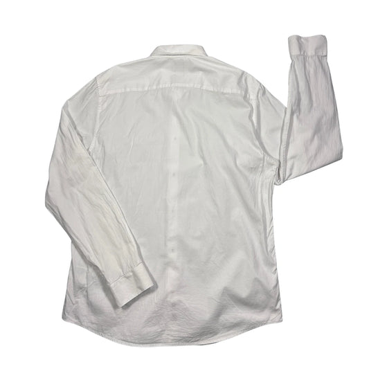 H&M® White Slim Fit Formal Shirt (L)