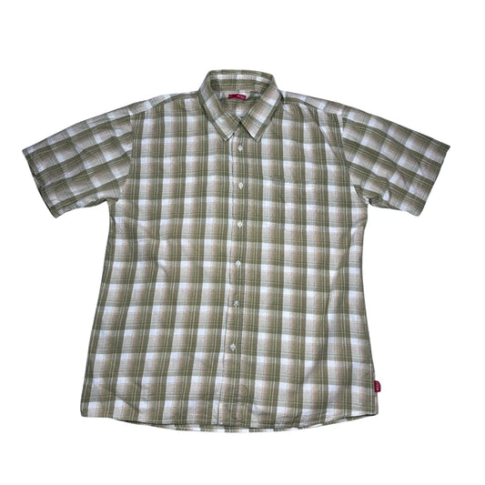 Hero® Olive Check Short Sleeve Shirt (XL)