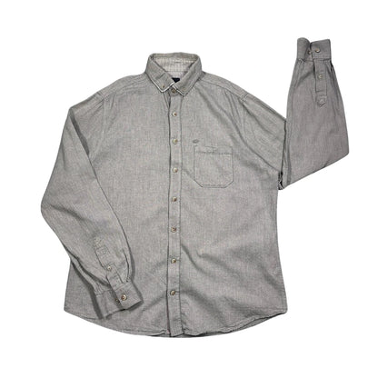 Engbers® Grey Micro Print Regular Fit Shirt (M)