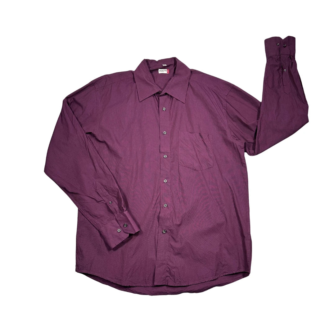 Reward® Maroon Classic Formal Shirt (XL)