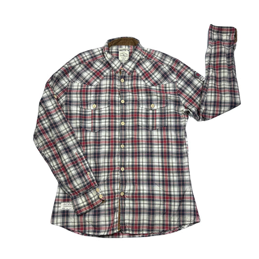 Tom Tailor® Red Blue Check Casual Shirt (XL)