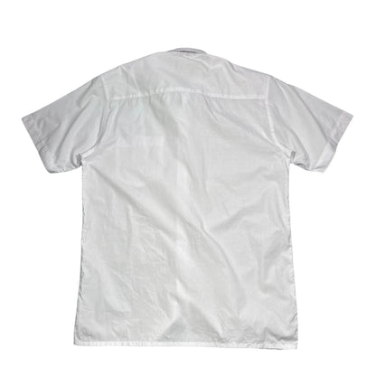 Marcel Battiston® White Modern Fit Short Sleeve Shirt 🤍