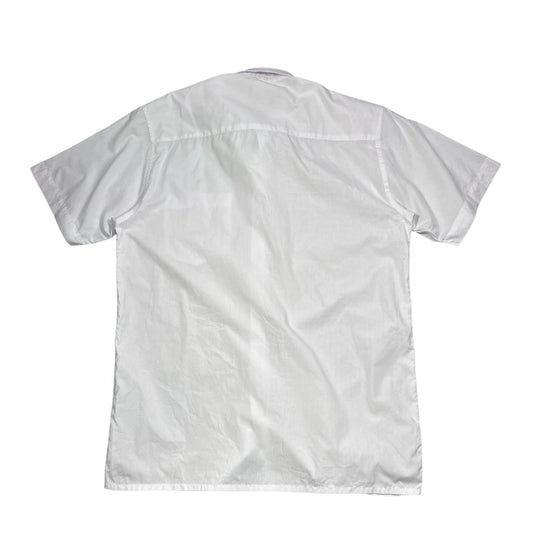 Marcel Battiston® White Modern Fit Short Sleeve Shirt 🤍