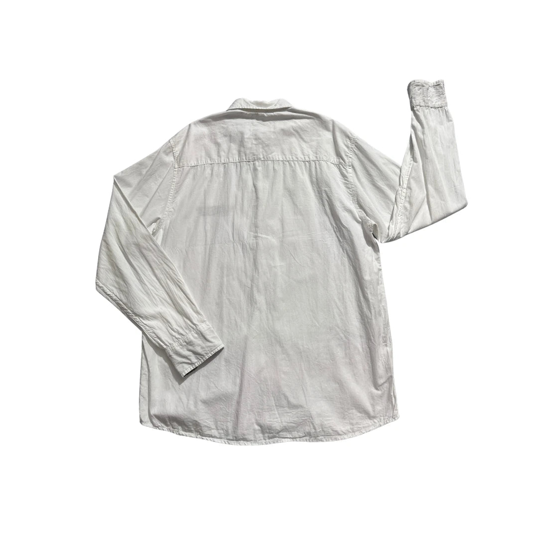 DC Wear® White Graphic Casual Shirt (M)