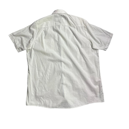 Casa Moda® White Comfort Fit Short Sleeve Shirt (L)