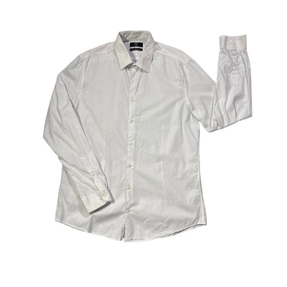 C&A® White Slim Fit Dress Shirt(L)