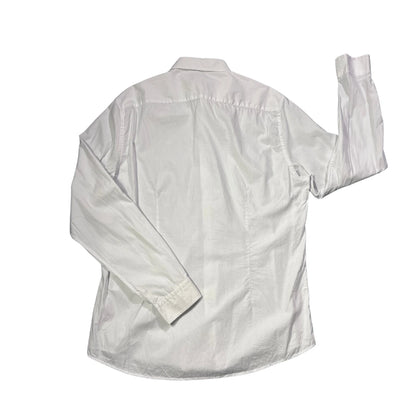 C&A® White Slim Fit Dress Shirt(L)