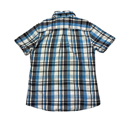 Esprit® Blue Plaid Casual Shirt(M)