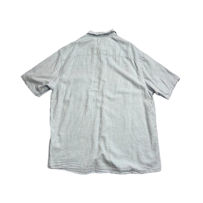 H&M® Light Blue Regular Fit Short Sleeve Shirt