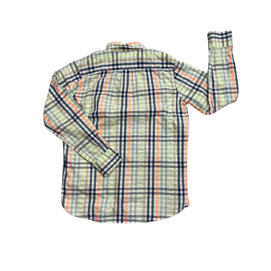 GAP ® Multicolor Checked Long Sleeve Shirt(XS)