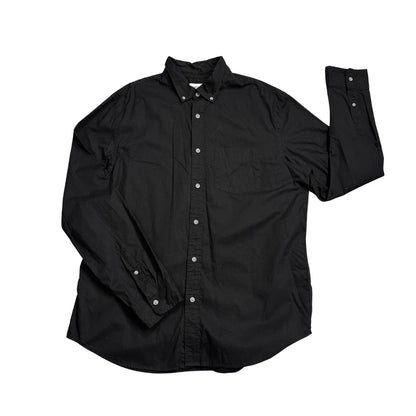 Old Navy® Black Slim Fit Long Sleeve Shirt(L)