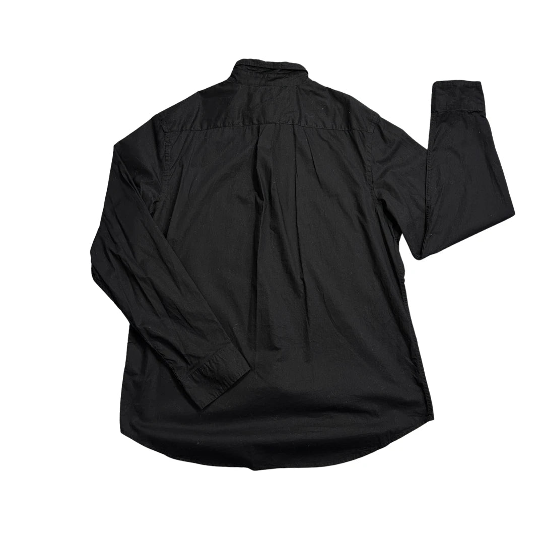 Old Navy® Black Slim Fit Long Sleeve Shirt(L)