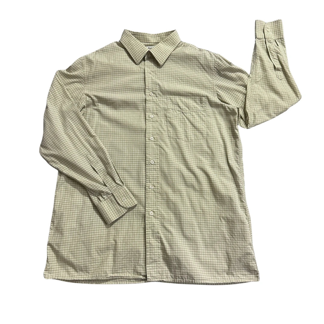 Creation M® Light Beige Micro Check Dress Shirt(L)