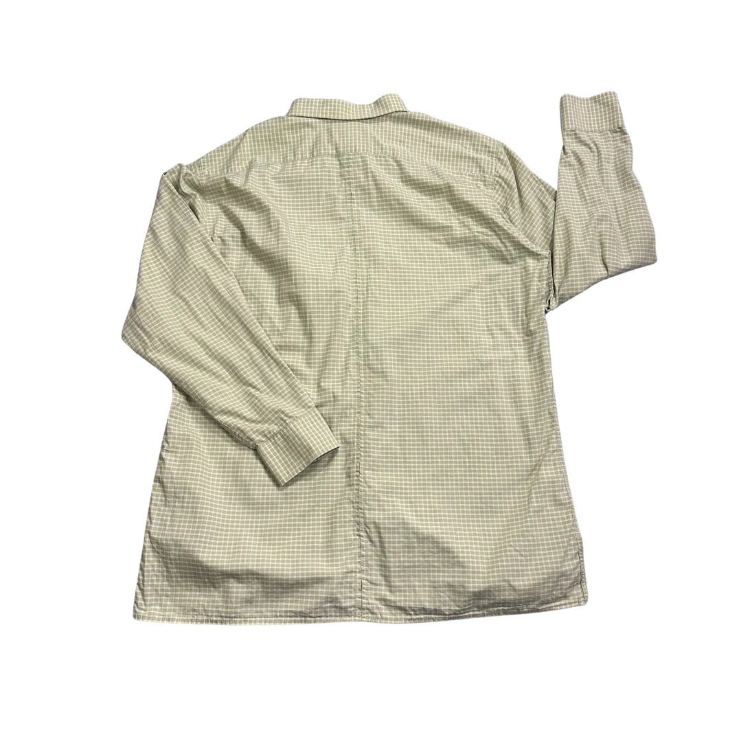 Creation M® Light Beige Micro Check Dress Shirt(L)