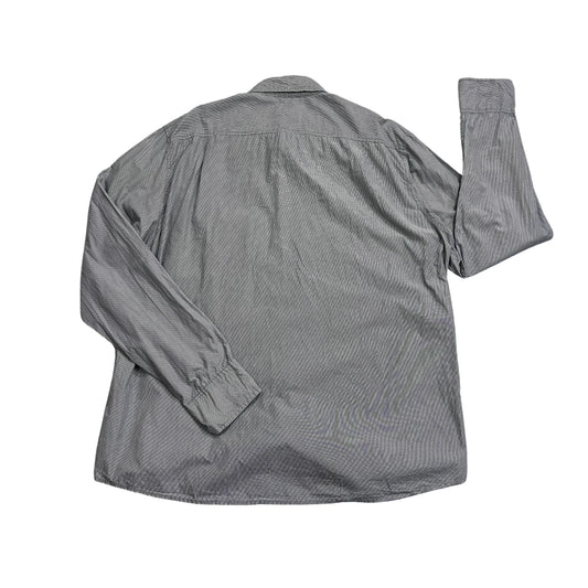 L.O.G.G.® Grey Pinstripe Regular Fit Shirt(XL)
