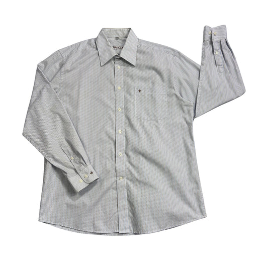 Royal Class® Light Blue Striped Formal Shirt(L)