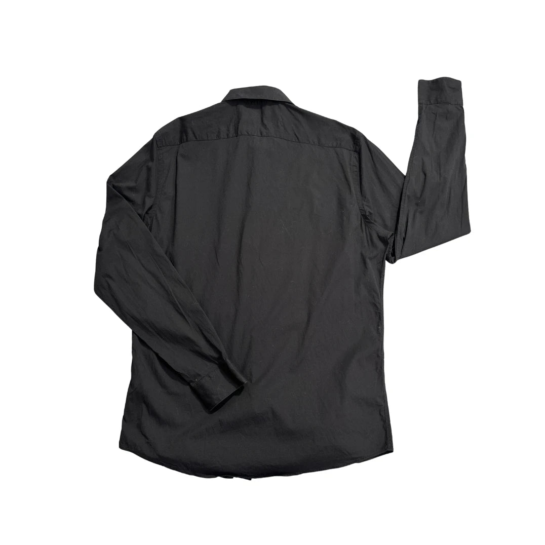APT.9® Black Regular Fit Dress Shirt(M)