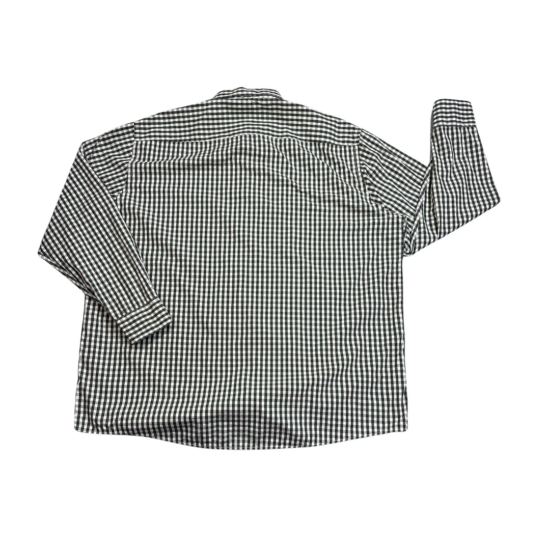 CASA MODA® Green & White Check Casual Shirt(2XL)