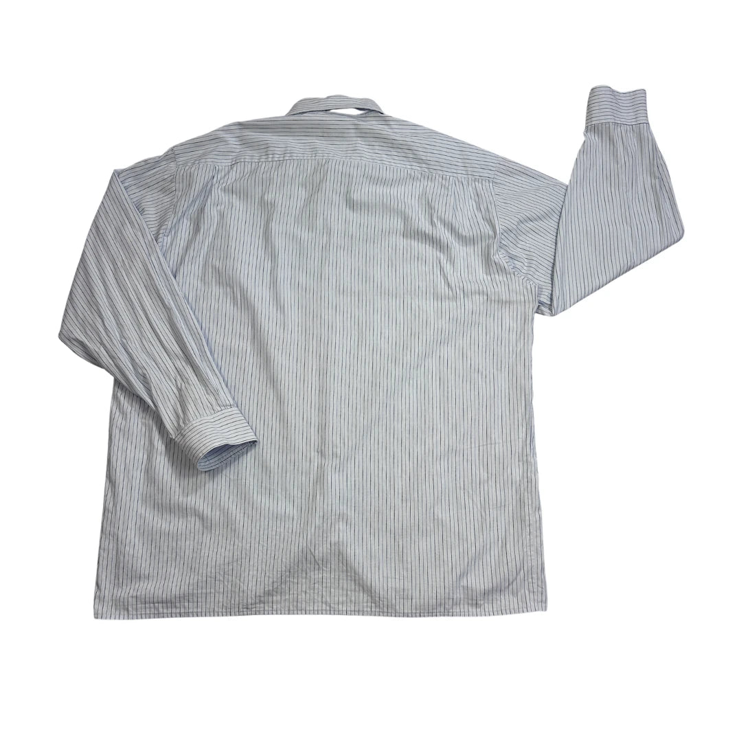 Camargue® Light Blue Striped Formal Shirt(XL)