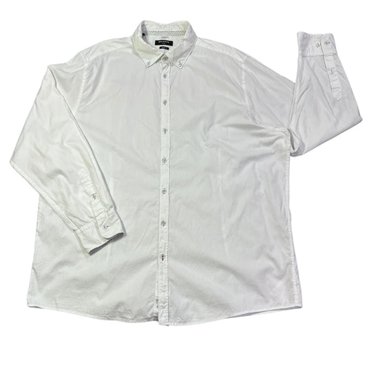 Benvenuto® White Modern Fit Button-Down Dress Shirt(2XL)