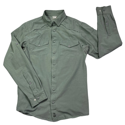 Moonshine® Olive Green Utility Shirt(S)