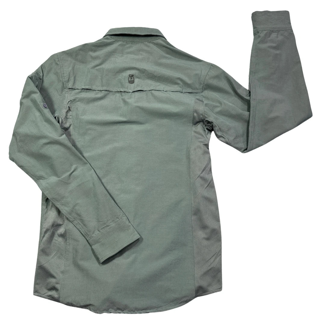 Moonshine® Olive Green Utility Shirt(S)