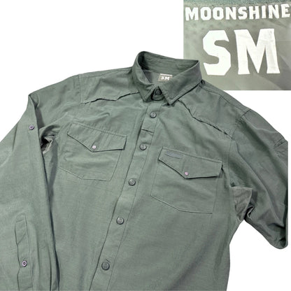 Moonshine® Olive Green Utility Shirt(S)