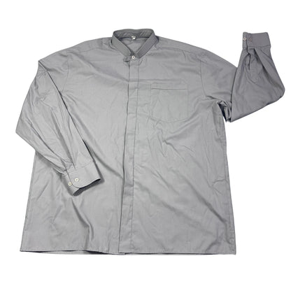 Collarless Long Sleeve Shirt(XL)