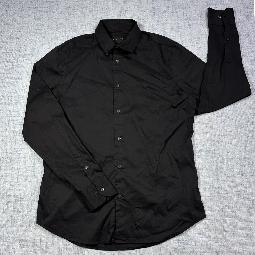 Sisley® Black Long Sleeve Shirt(M)