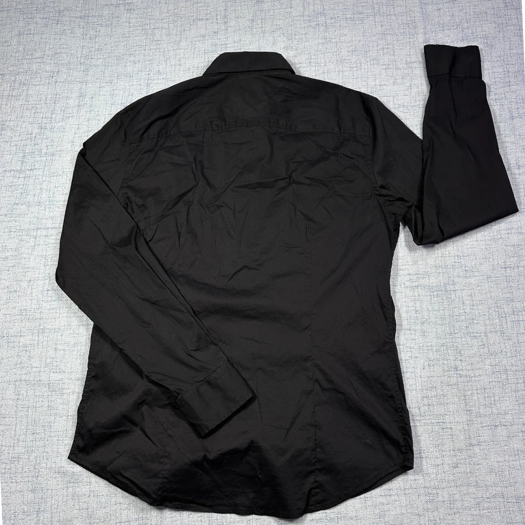 Sisley® Black Long Sleeve Shirt(M)
