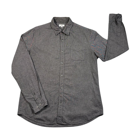Topten® Grey Non-Iron Casual Shirt(M)