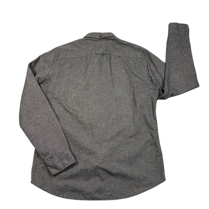 Topten® Grey Non-Iron Casual Shirt(M)