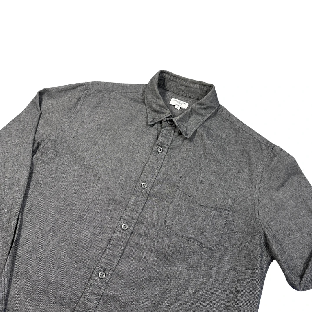 Topten® Grey Non-Iron Casual Shirt(M)