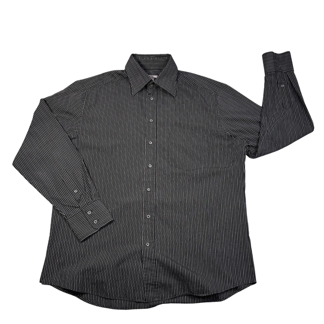 H&M® Black Striped Formal Shirt(XL)