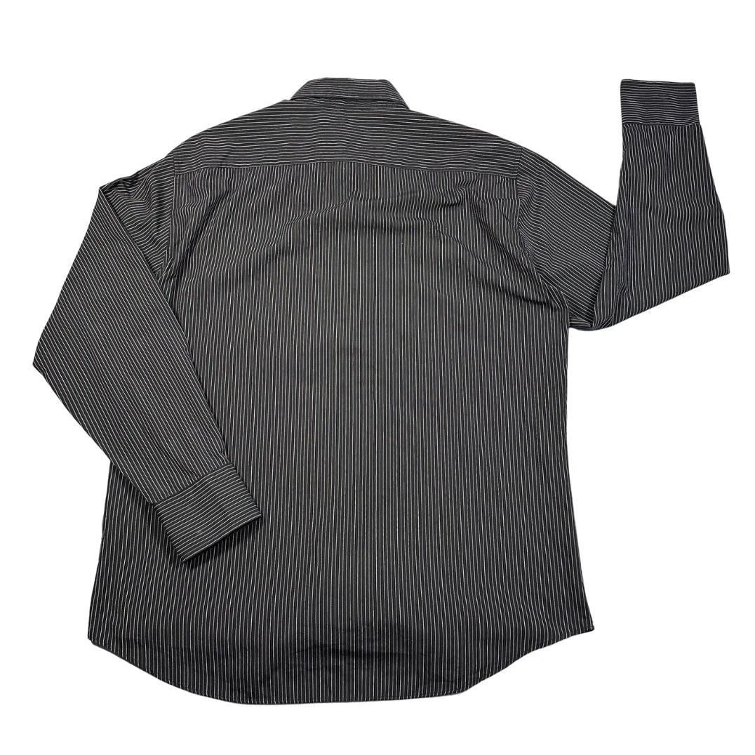 H&M® Black Striped Formal Shirt(XL)