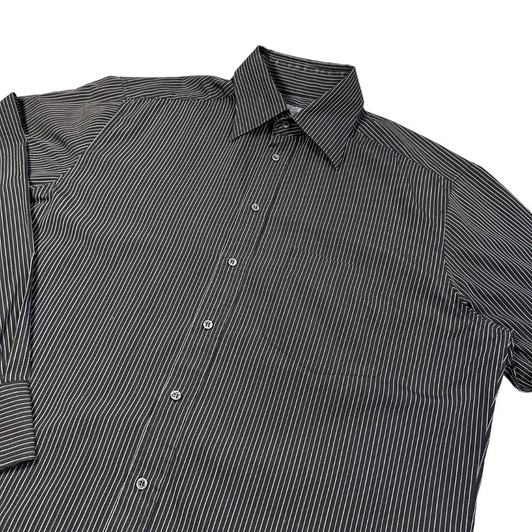 H&M® Black Striped Formal Shirt(XL)