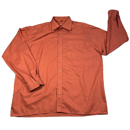 Exquisit® Rust Orange Formal Shirt(2XL)