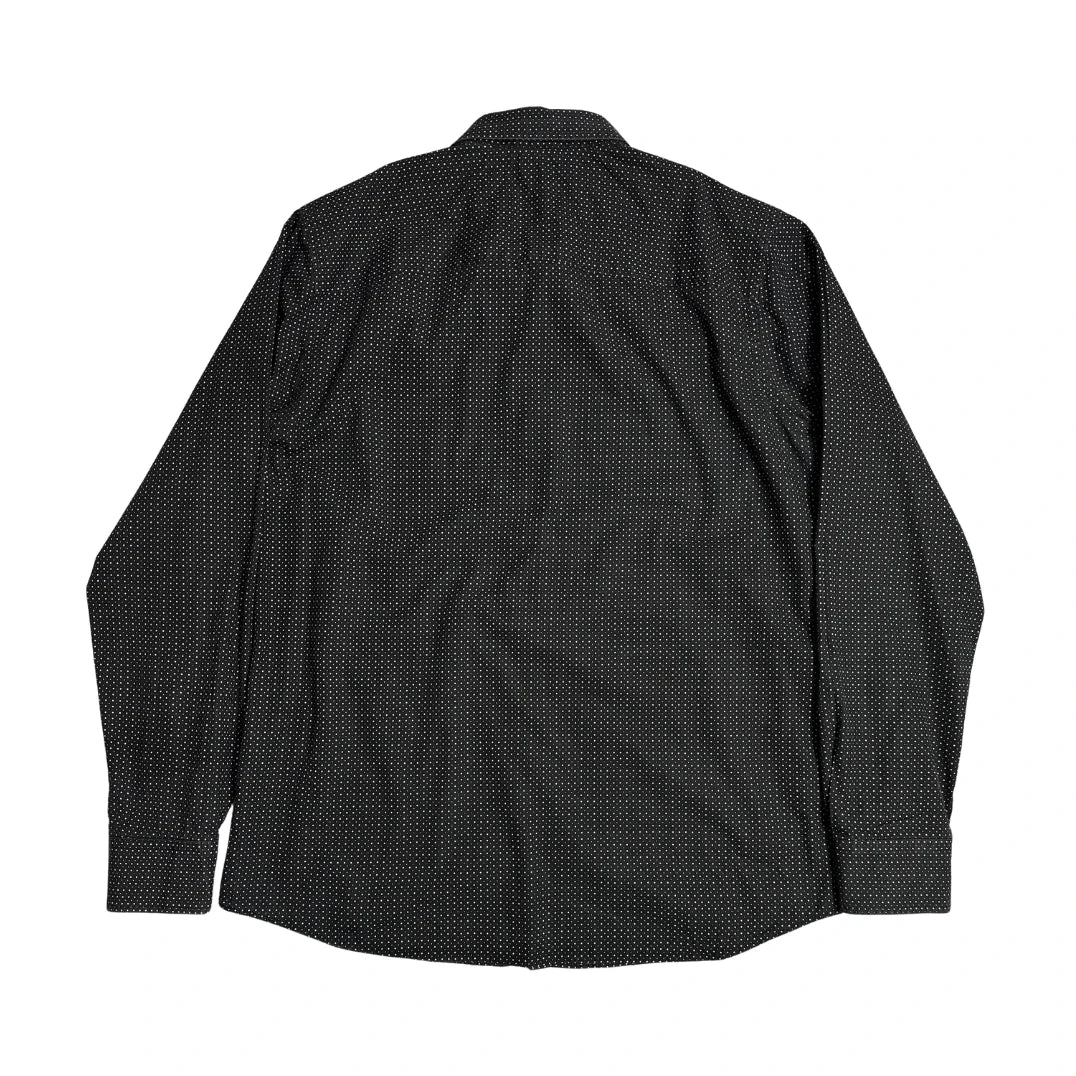 Jack & Jones ® Premium Black Micro Dot Button Down Shirt 🖤|CHEST 22