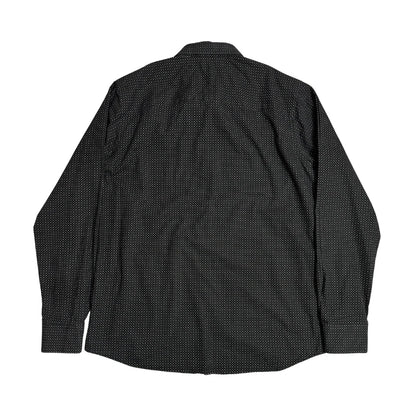 Jack & Jones ® Premium Black Micro Dot Button Down Shirt 🖤|CHEST 22