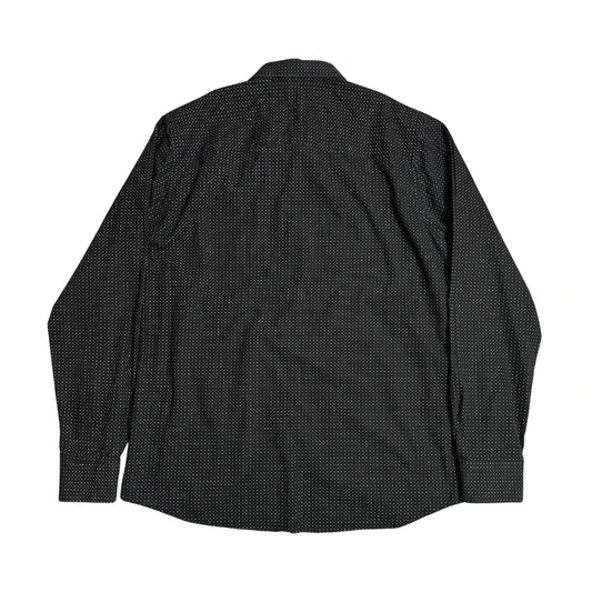 Jack & Jones ® Premium Black Micro Dot Button Down Shirt 🖤|CHEST 22