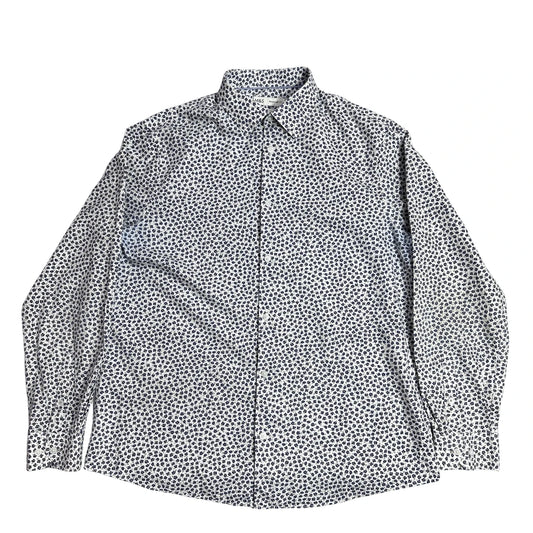 M&S ® Regular Fit Pure Cotton Floral Print Shirt 🌿
