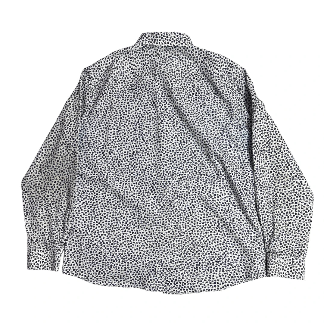 M&S ® Regular Fit Pure Cotton Floral Print Shirt 🌿